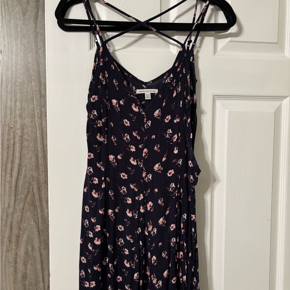 American Eagle Outfitters Navy Floral Dress